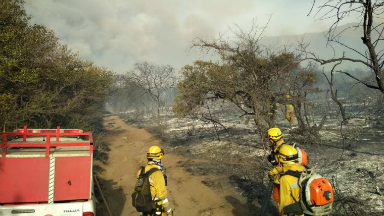 AUDIO: El riesgo de incendios forestales en Córdoba es 