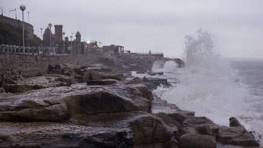 Otra vez suspenden clases en Mar del Plata por el temporal