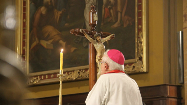 Ñáñez presidió la santa misa