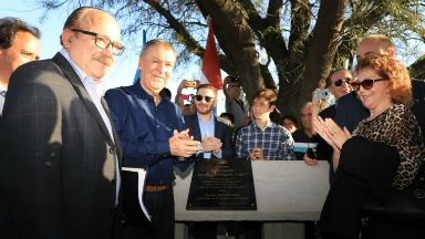 Schiaretti inauguró el puente Obregón Cano en Río Cuarto