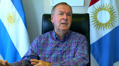 AUDIO: Le colocaron cuatro stents al gobernador Schiaretti