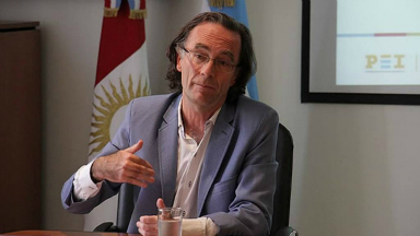 AUDIO: Giordano bajó el tono a la merma de los aportes a provincias