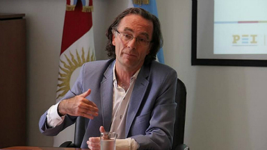 Giordano bajó el tono a la merma de los aportes a provincias