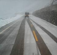 Intensas nevadas en Malargüe y San Rafael