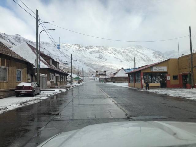 Intensas nevadas en Malargüe y San Rafael