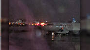 Despistó un avión en Aeroparque (Foto: @jeregersicich)