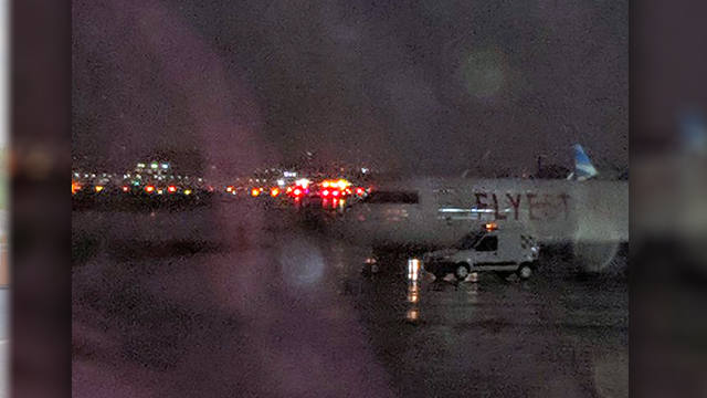 Despistó un avión en Aeroparque (Foto: @jeregersicich)