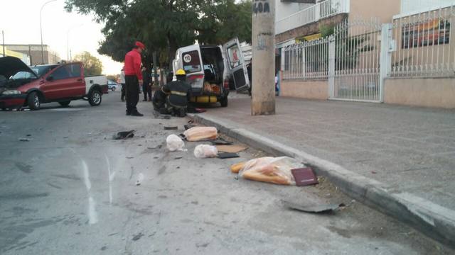 Impactante choque no dejó heridos de milagro en Córdoba