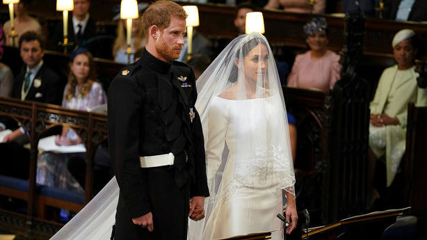 FOTO: El príncipe Harry y Meghan Markle ya son marido y mujer