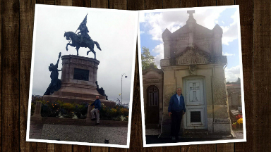AUDIO: Piden que se restaure una tumba de San Martín en Francia