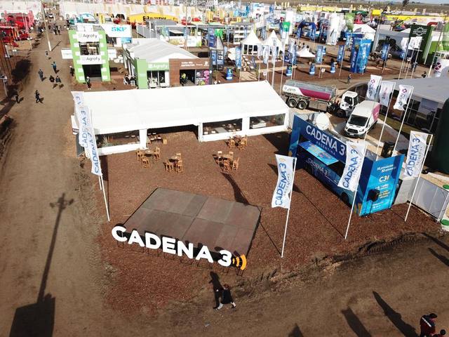FOTO: Cadena 3 ya se encuentra instalada en Agroactiva 2019