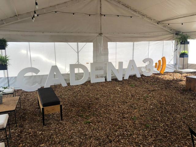 FOTO: Cadena 3 ya se encuentra instalada en Agroactiva 2019
