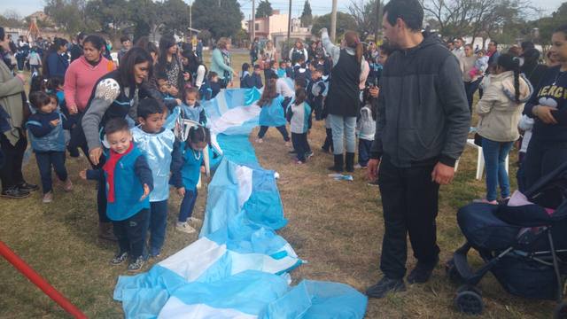 Jardín Bandera Argentina suma más metros a su enseña patria