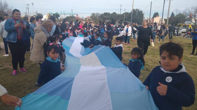 Jardín Bandera Argentina suma más metros a su enseña patria