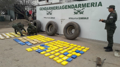 AUDIO: Incautaron 280 kilos de cocaína en Rosario de la Frontera