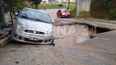 AUDIO: Aguas Cordobesas descartó cortes por caño roto en Costanera