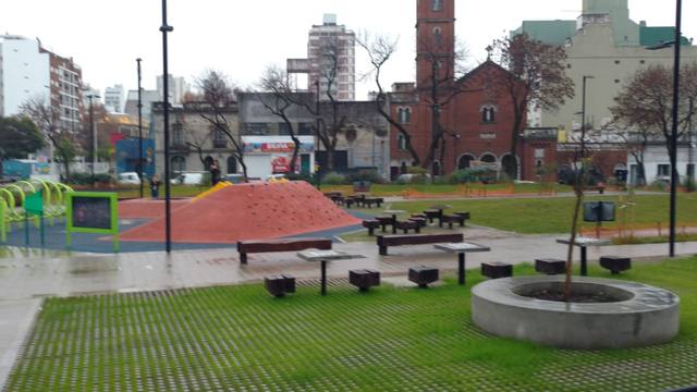 Inauguraron el Parque de la Estación en barrio Balvanera