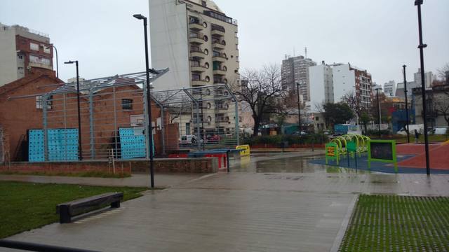 FOTO: Inauguraron el Parque de la Estación en barrio Balvanera