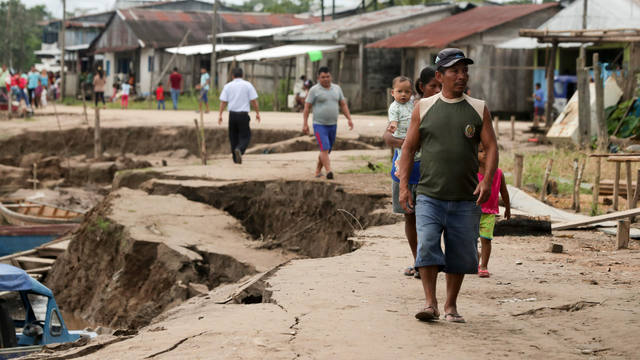 Son dos los muertos por el potente terremoto en Perú