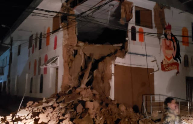 Son dos los muertos por el potente terremoto en Perú