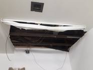 Se cayó parte del techo de una escuela: hay niños heridos