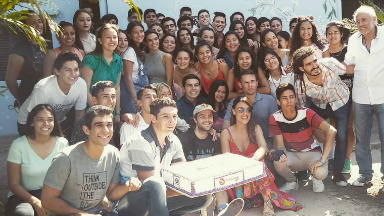 Cris Morena inauguró la residencia universitaria Romina Yan