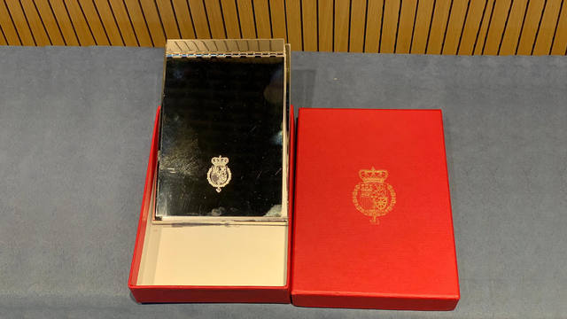 FOTO: La Casa Real le envió un regalo a Mario Pereyra