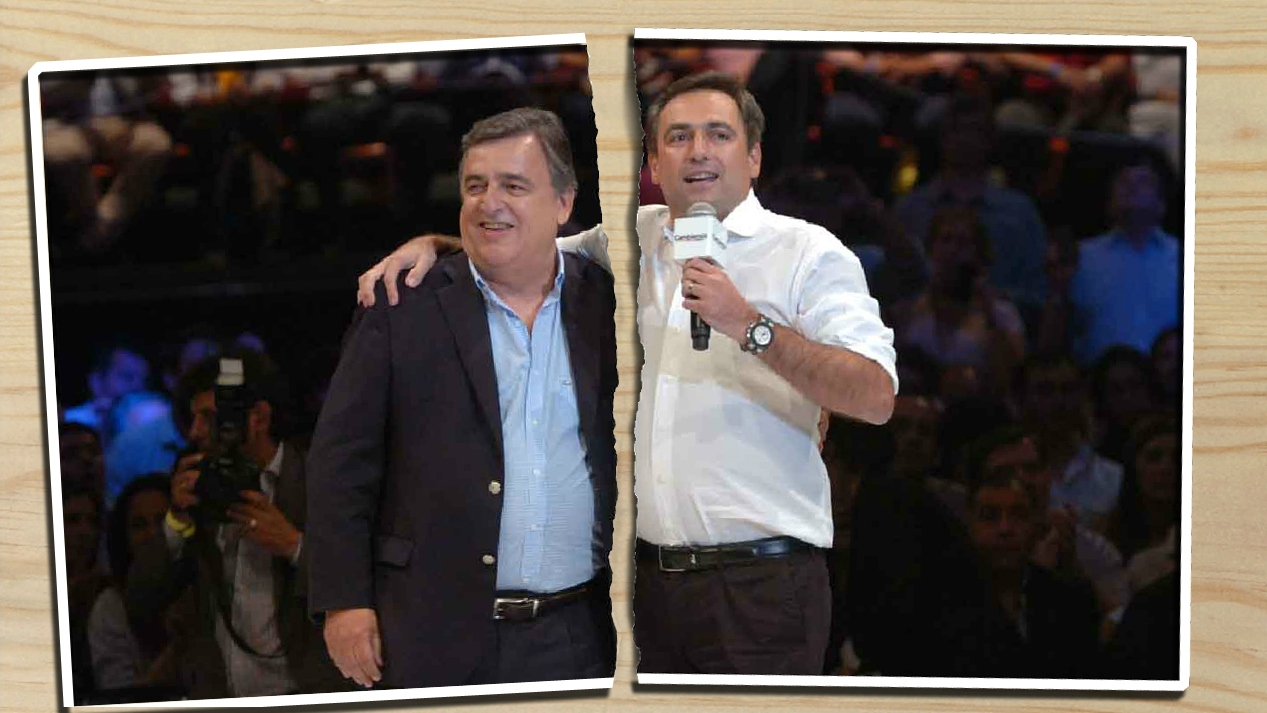 Negri y Mestre, los candidatos enfrentados.