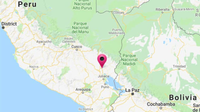 FOTO: Terremoto con epicentro en Perú