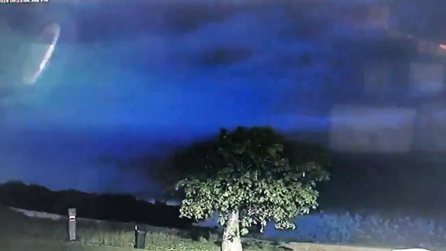 FOTO: El OVNI se vió en Broome, Australia