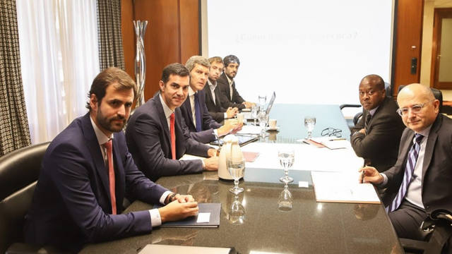 FOTO: Urtubey se reunió con los representantes del FMI