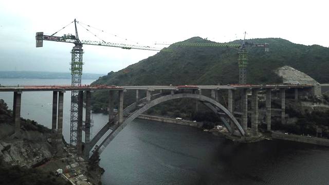 En abril estaría listo el puente del lago San Roque