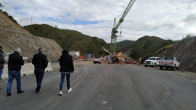 En abril estaría listo el puente del lago San Roque