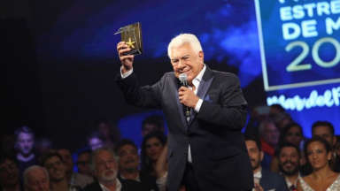 AUDIO: Raúl Lavié ganó el premio Estrella de Mar de Oro