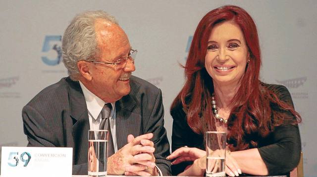 Carlos Wagner y Cristina Fernández de Kirchner