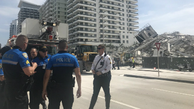AUDIO: Al menos un herido tras el derrumbe de un edificio en Miami