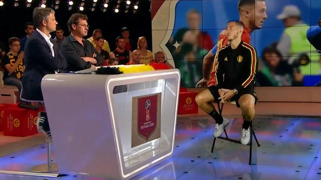 La impactante entrevista en holograma a Eden Hazard