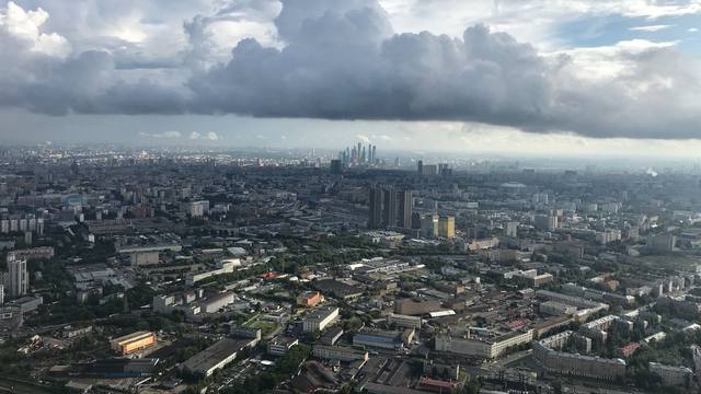 Una vista increíble de Moscú desde la Torre Ostankino