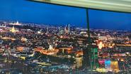 Una vista increíble de Moscú desde la Torre Ostankino
