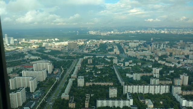 FOTO: Una vista increíble de Moscú desde la Torre Ostankino
