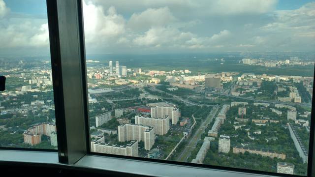 FOTO: Una vista increíble de Moscú desde la Torre Ostankino