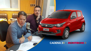 AUDIO: El Fiat Mobi que regaló Cadena 3 se fue para Catamarca