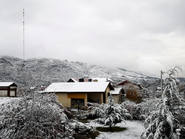 Nieve en las Altas Cumbres y en La Cumbrecita