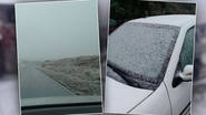 Nieve en las Altas Cumbres y en La Cumbrecita