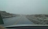 Aguanieve en las Altas Cumbres