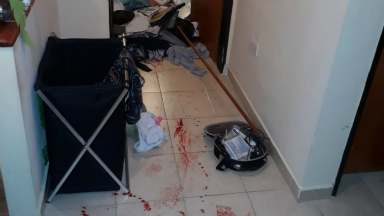 Dramático rescate de una mujer víctima de violencia.