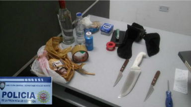 Dramático rescate de una mujer víctima de violencia.