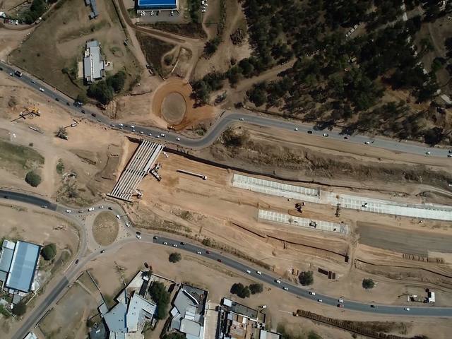 Video: las obras de Circunvalación, desde el aire