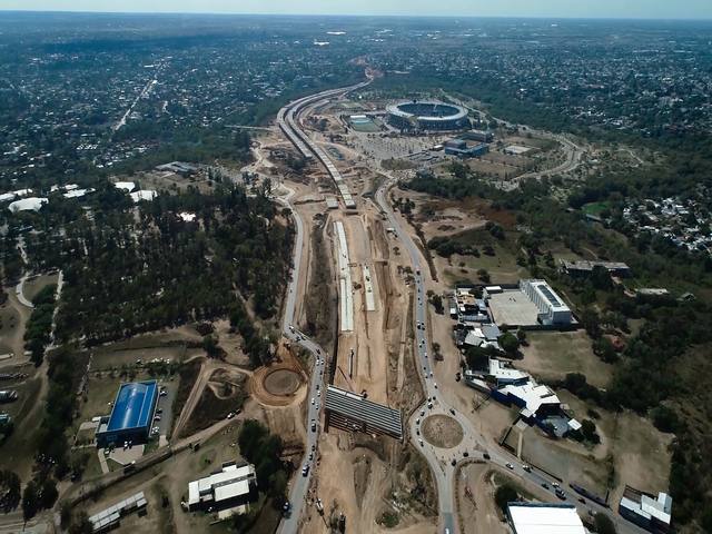 Video: las obras de Circunvalación, desde el aire