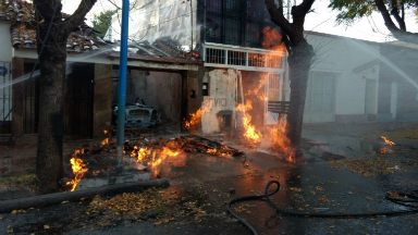 AUDIO: Explosión en un caño de gas en Mendoza